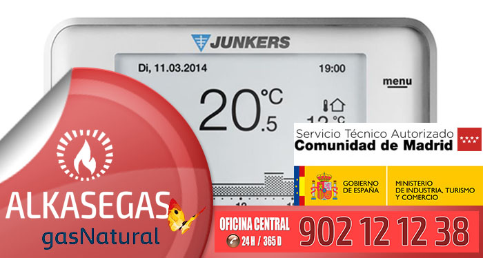Promocion instalacion calderas murales de condensacion junkers con servicio tecnico de calderas en Alcala de Henares